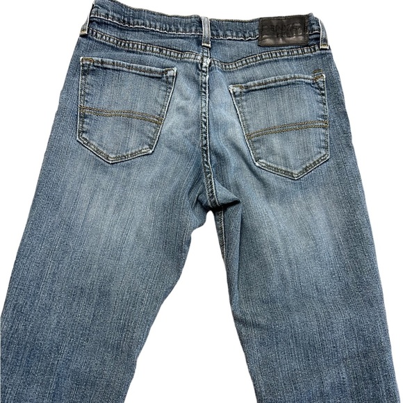 LEVI'S DENIZEN 231 Jeans Size 30X32 Athletic  Fit Blue Denim Distressed LV303 - Picture 5 of 6
